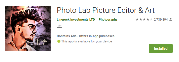 Photo Lab Picture Editor